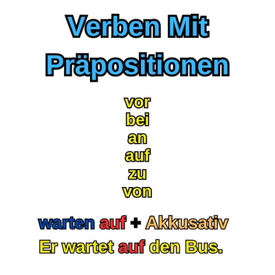 Verben mit Präpositionen