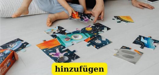 verb hinzufügen