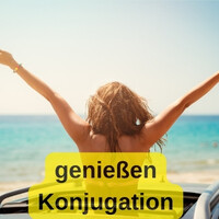 genießen konjugation